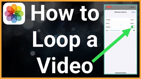 How to make a video loop on iphone. Things To Know About How to make a video loop on iphone. 